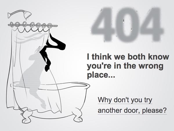 好有空间感的404页面