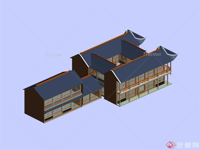 某古典中式传统建筑3dmax模型