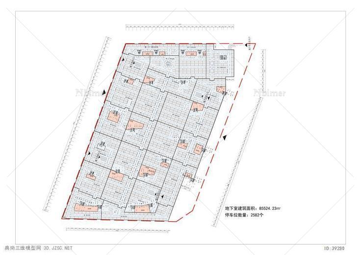 建筑设计Ⅴ__居住小区规划设计（带模型）z颙su模