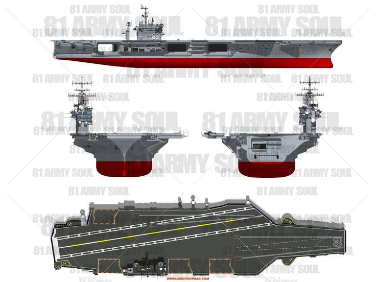 2013新品 cvn68 尼米兹号