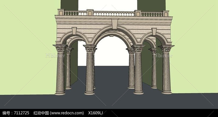 罗马风格拱门