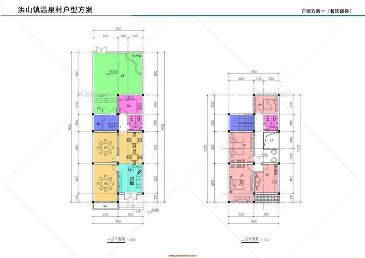 新农村规划方案户型模型