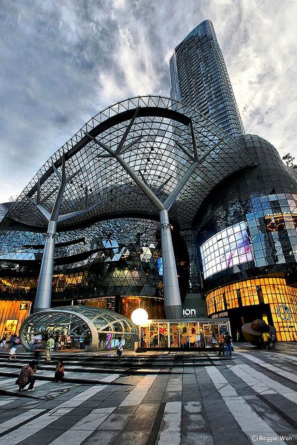 超酷超带科技感的新加坡购物中心