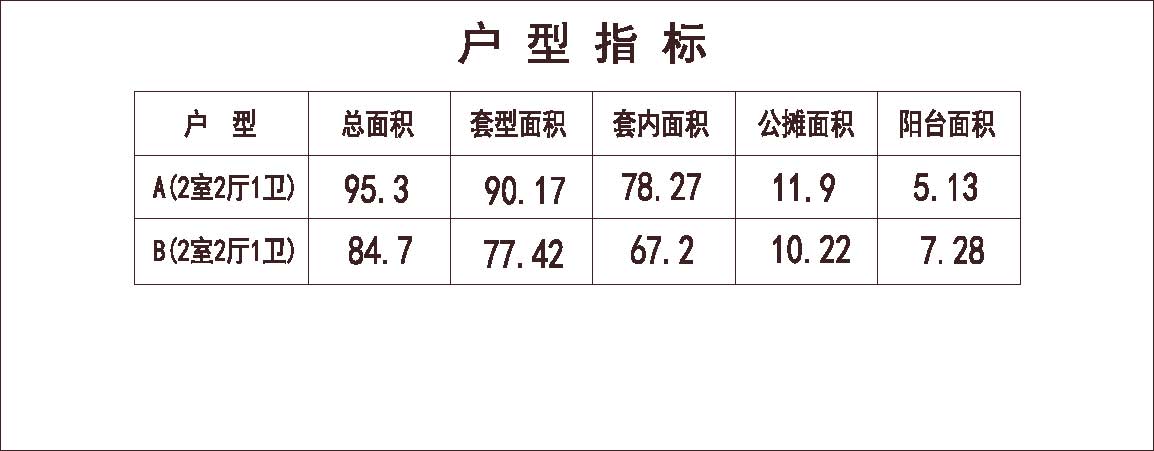 北方 1梯3户 11层 户型 