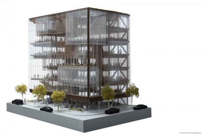 Uber新总部大楼设计模型