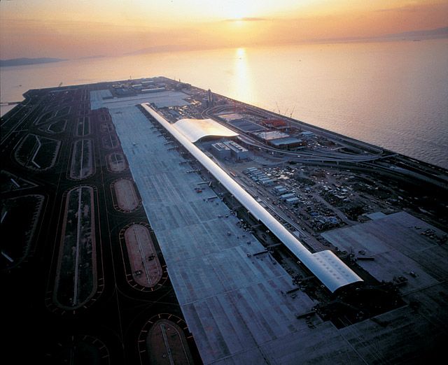 大阪关西国际机场鸟瞰1994