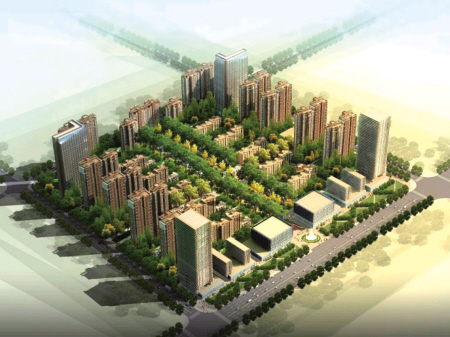 西安万科城规划图片
