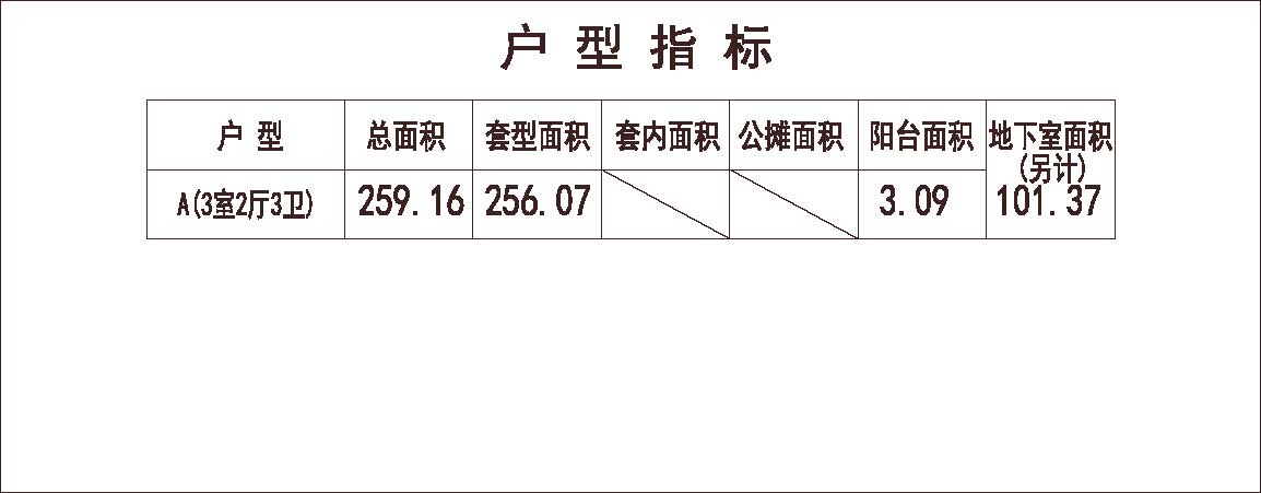 联排 南入户 1车位