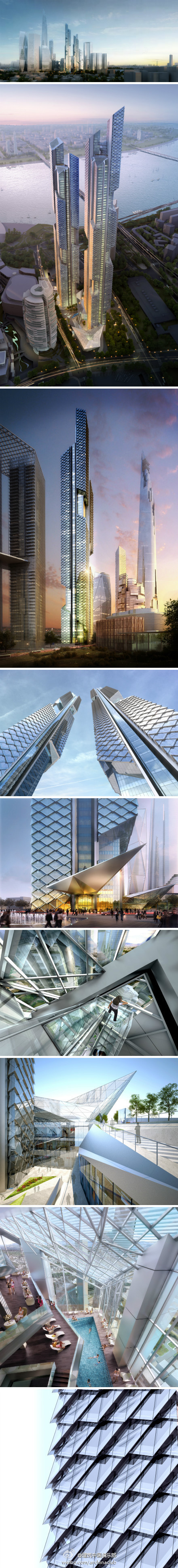 龙舞大厦，由AS+GG设计，位于韩国首尔龙山国际商