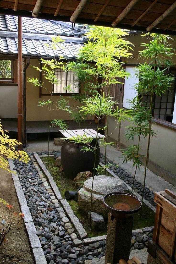 日式小中庭