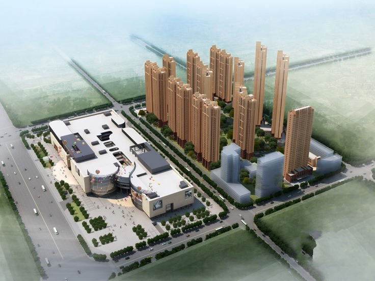 湖北武汉 中建开元公馆 1梯4户 高层 户型