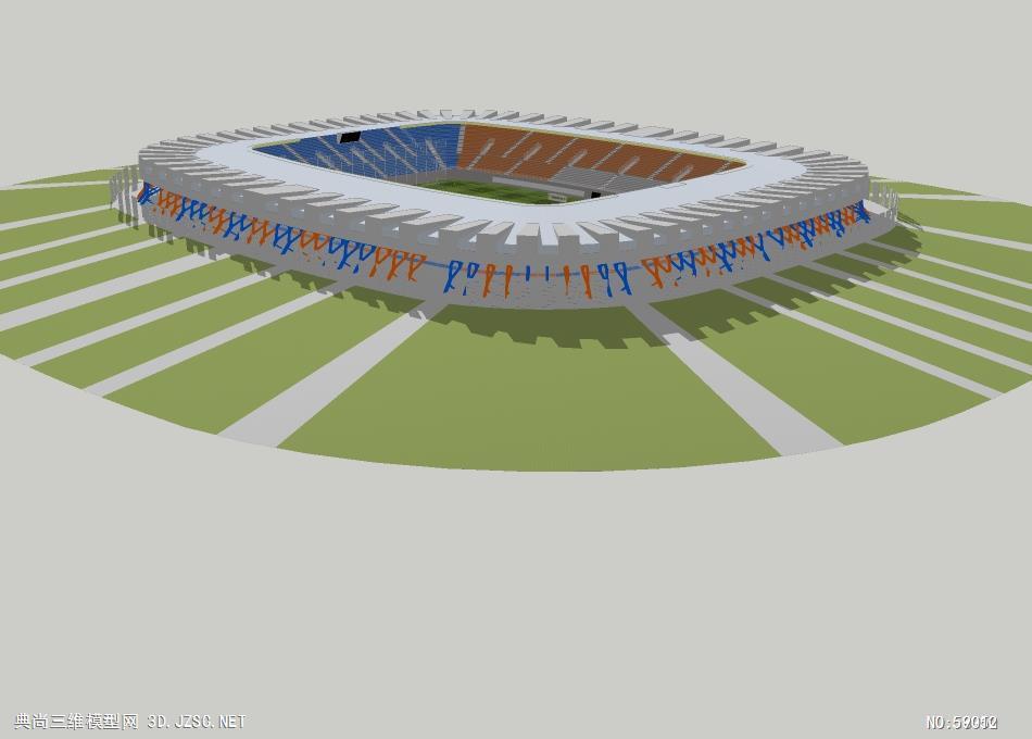 运动馆obstadiumfinalsu模型3d