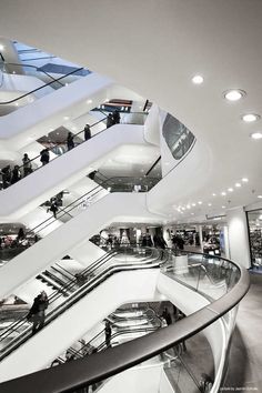 商业空间——剪刀式扶梯