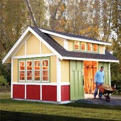 How to Build a Shed- looks like 