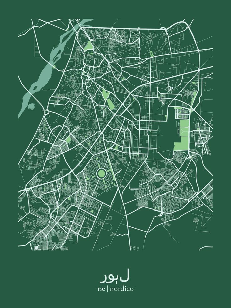 巴基斯坦Lahore地图