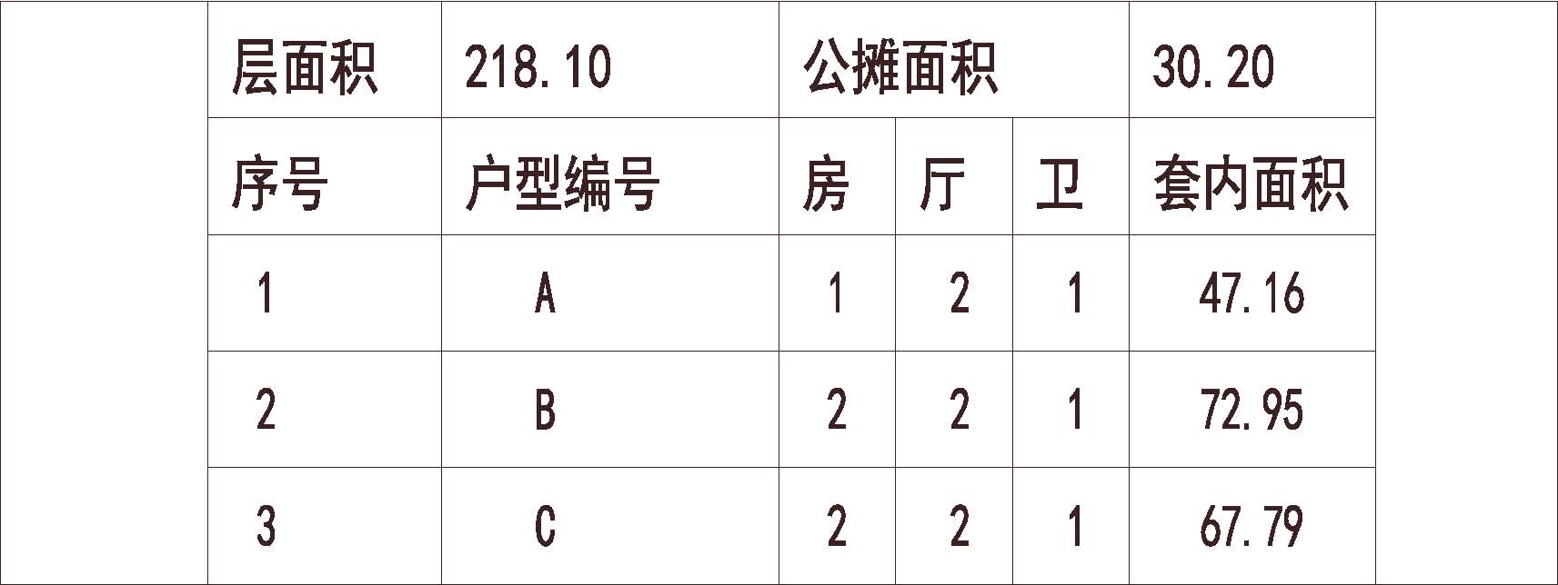 北京 富力桃园 1梯3户 11层 户型