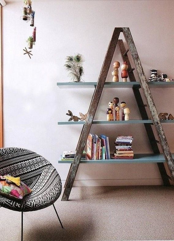 old ladder DIY Decor Idea for your Home