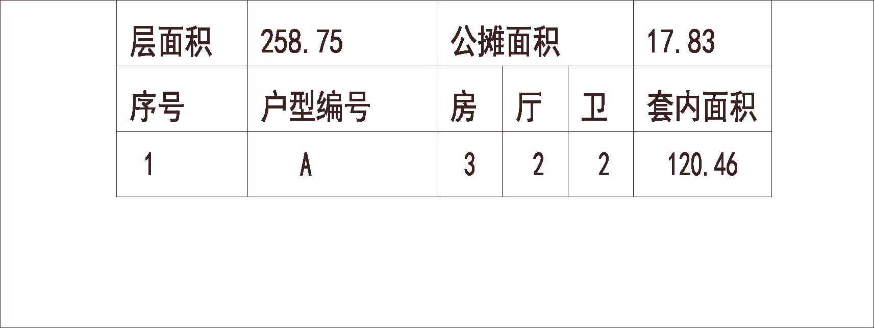 杭州 德信中外公寓 1梯2户 11层 户型