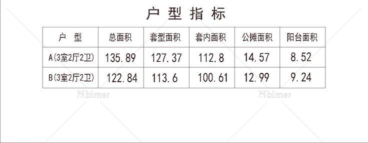 北方 1梯2户 11层 户型