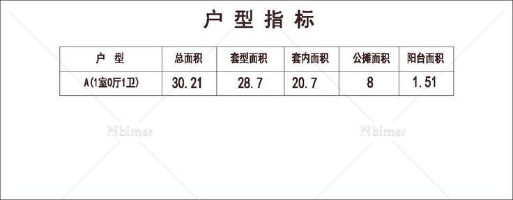  北方 1梯18户 33层 户型 廉租房 连廊式