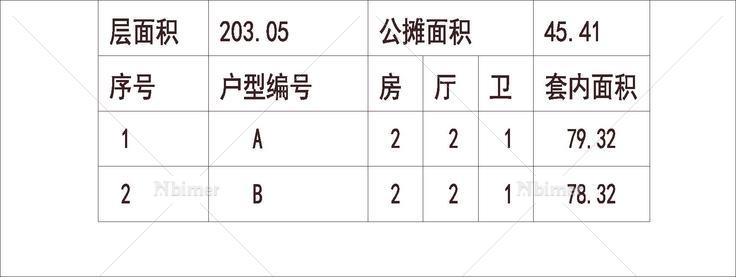  南方 1梯2户 11层 户型