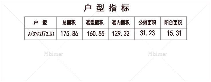 1梯2户 33层 户型