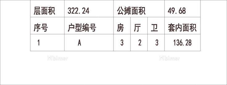  北京 保利东郡 1梯2户 18层 户型