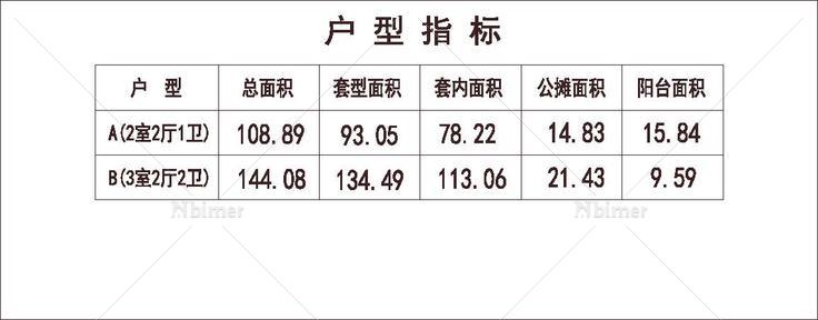 北方 1梯2户 11层 户型