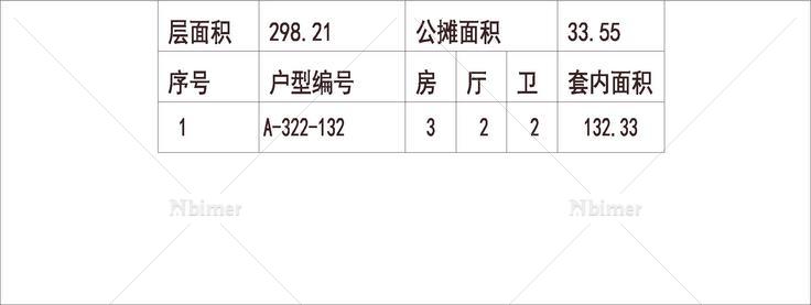  南方 1梯2户 11层 户型