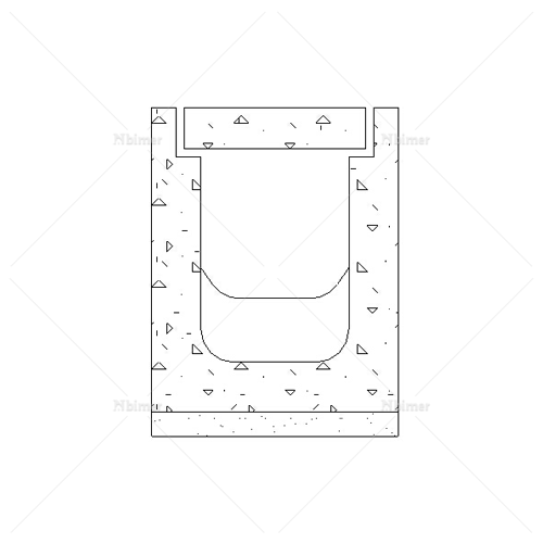 混凝土明沟详图