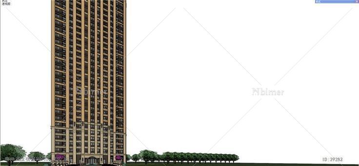 ardeco高层住宅模型603su模型