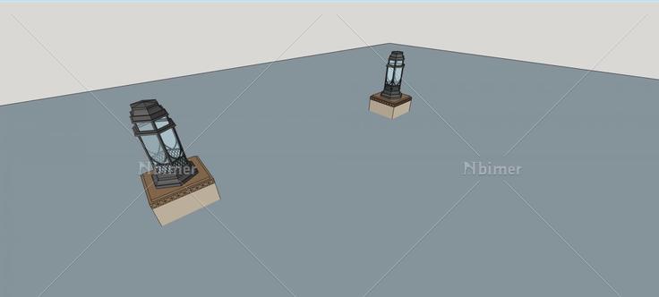 路灯(78993)su模型下载
