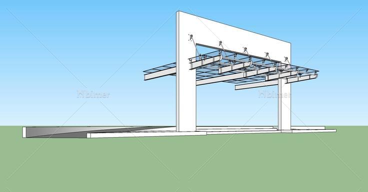 建筑构件-门头入口(70744)su模型下载