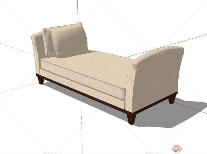 现代独特造型的沙发设计SU模型[原创]