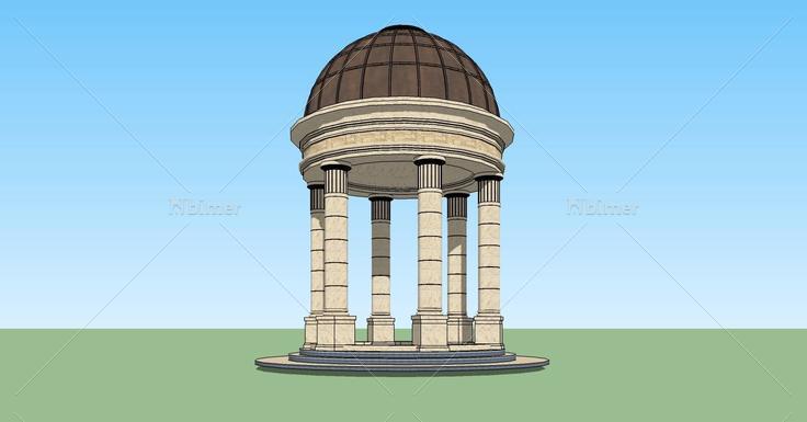 欧式亭子(71456)su模型下载
