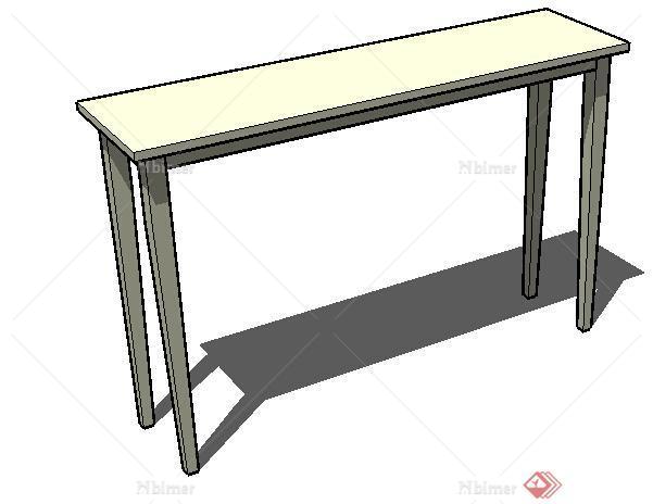 设计素材之家具 桌子设计方案su模型7