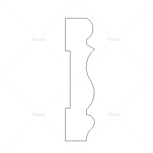 墙饰条轮廓