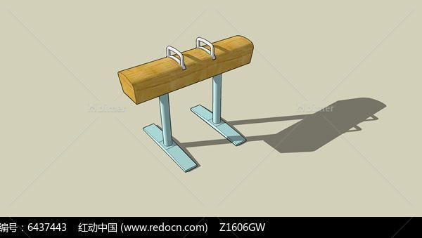 平衡木双环运动器材模型