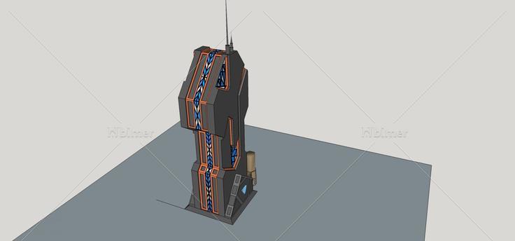 异形建筑(72497)su模型下载