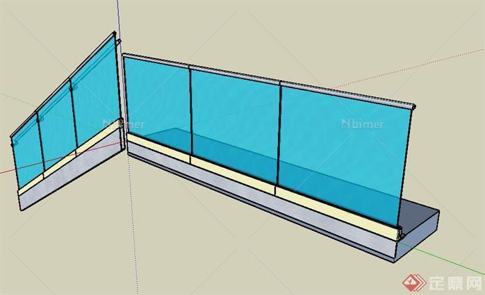 150种栏杆组件sketchup模型
