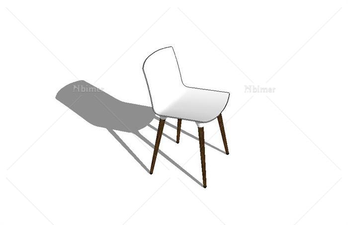 现代创意椅子凳子SU模型[原创]
