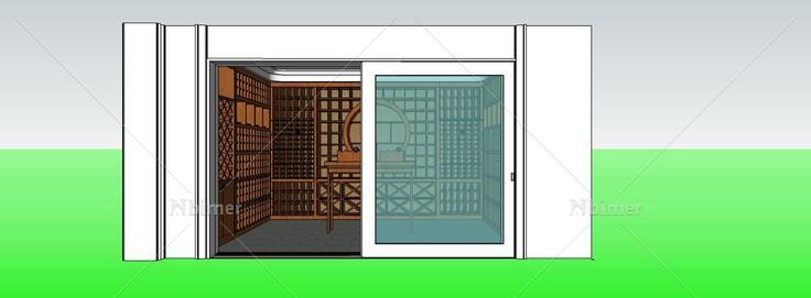 酒窖单空间(83573)su模型下载