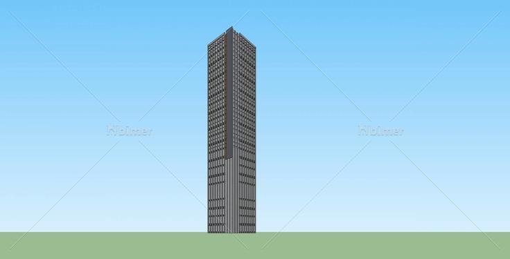 现代高层办公楼(34760)su模型下载