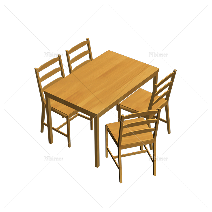 木制用餐桌椅