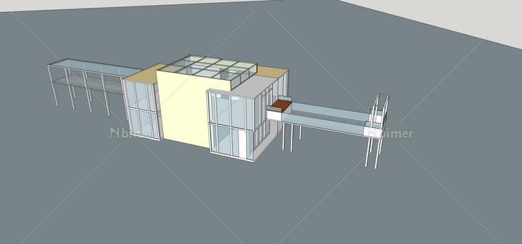 观景小建筑(70344)su模型下载