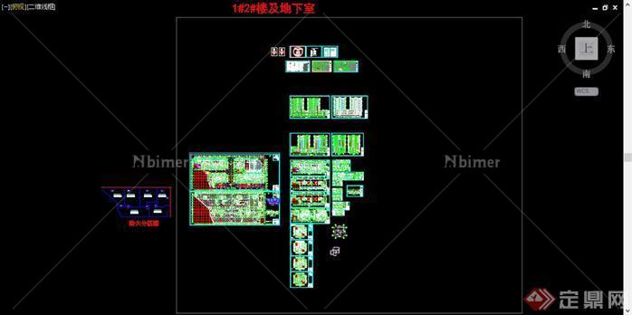 贵州某高层商住楼楼盘精细sketchup模型+建筑施工