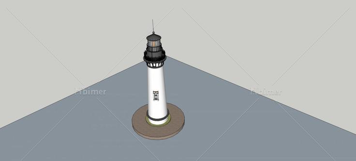 灯塔(75814)su模型下载