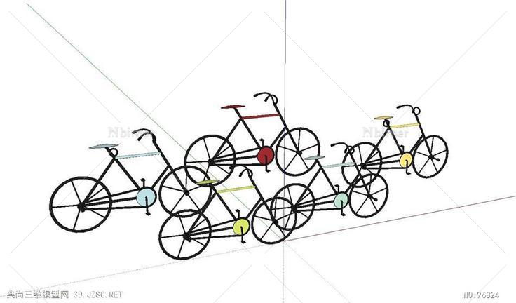 运动自行车的SU模型