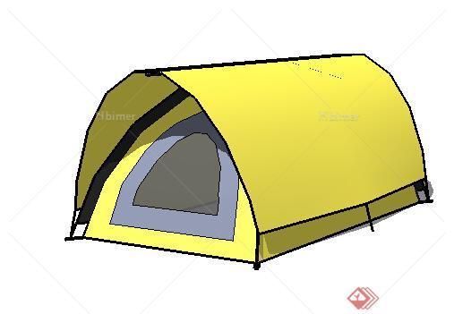 设计素材之户外帐篷设计SU模型