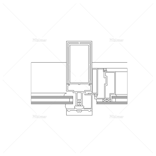 明框幕墙节点